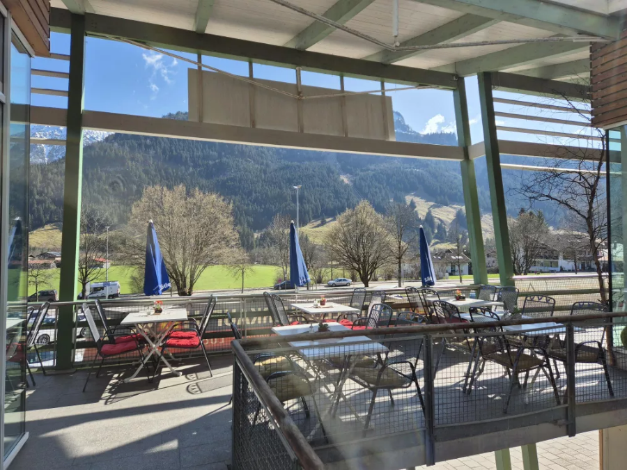 Blick auf Terrasse Blick auf Terrasse